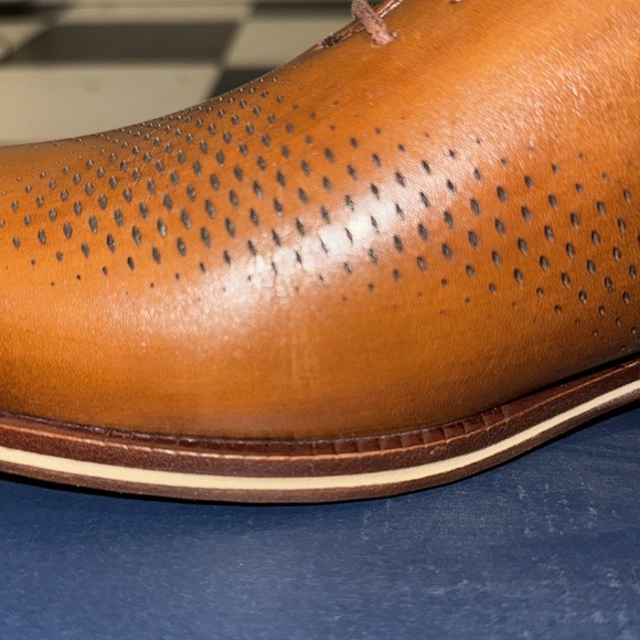 Cole Haan Washington Grand Laser Wing Oxford- British Tan- Lava-EG SZ -10 - Picture 9 of 12